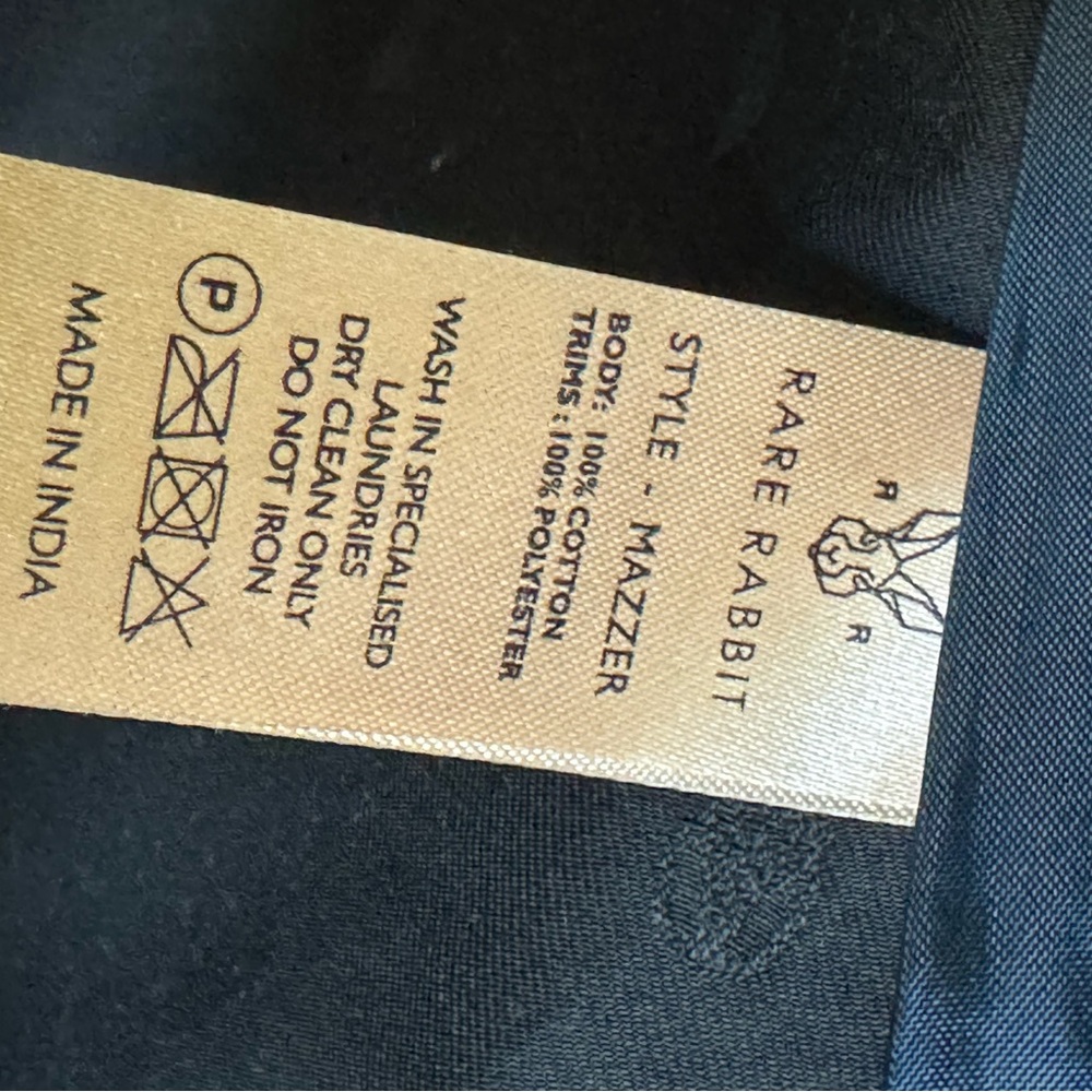 Rare Rabbit Olive Green Lightweight Jacket - Picture 5 of 5